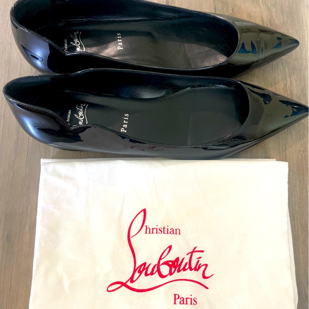 Christian Louboutin Paris Hot Chickita Ballerinas